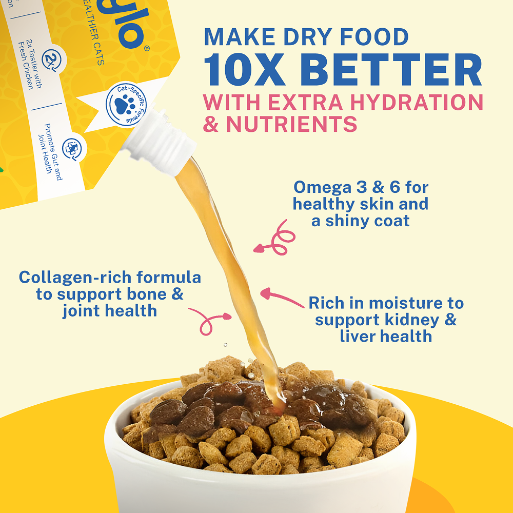 Smylo Hydration Rich Chicken with Carrot, Kale and Cranberry Bone Broth for Cats Cats-Wet Food Smylo