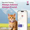 Mitag Anti Loss Device with Collar for Cats (Pink) | IOS Cats-Collar, Leashes, harnesses Mitag Dropship