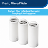 PetSafe Drinkwell Stainless Steel 360 Replacement Filter for Pet Fountain for Dogs and Cats Both-Bowls & Feeders Petsafe Dropship
