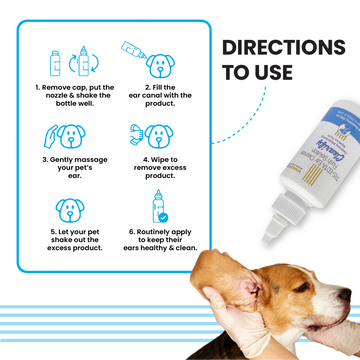 Vivaldis Clearify Ear Cleanser (Tris EDTA) for Dogs & Cats (100ml)