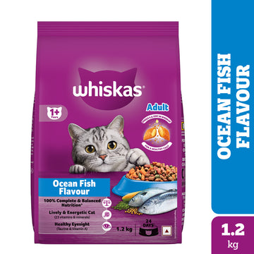 Whiskas Ocean Fish Flavour Adult Cat Dry Food