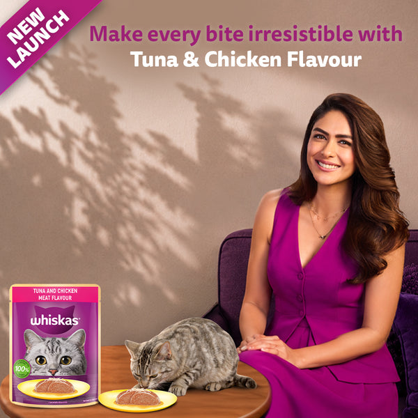 Whiskas Tuna and Chicken Meat in Jelly Flavour Adult (1+ years) Cat Wet Food