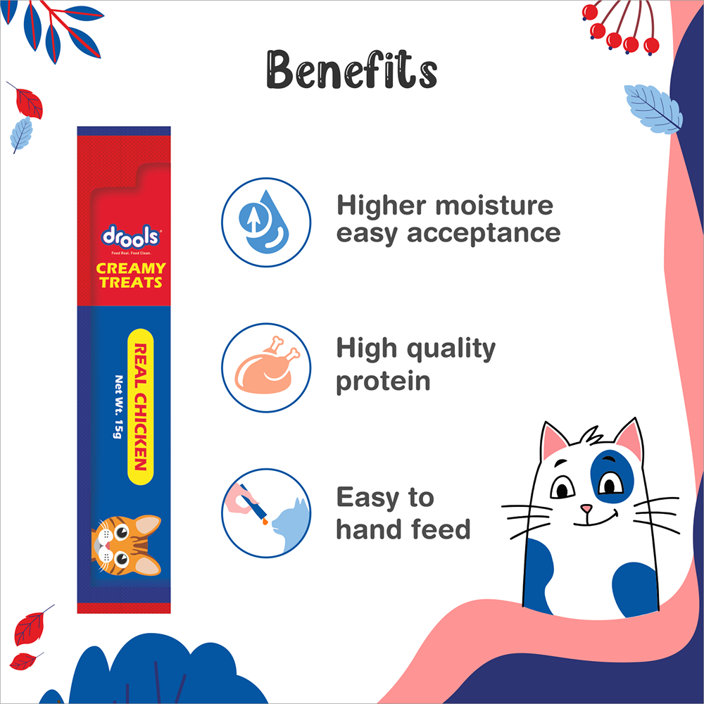 Drools Real Chicken Creamy Cat Treats Cats-Treats & Others Drools