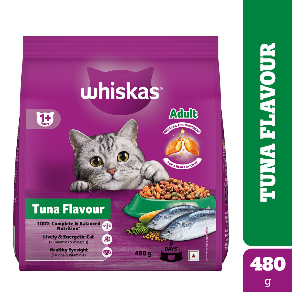 Whiskas Tuna Flavour Adult Cat Dry Food