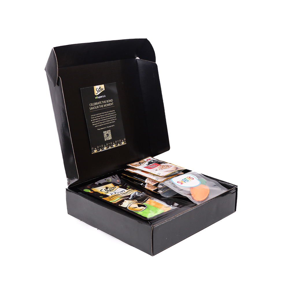 Sheba Festive Gift Box | Limited Edition Celebration Hamper for Cats | Perfect Diwali Gift