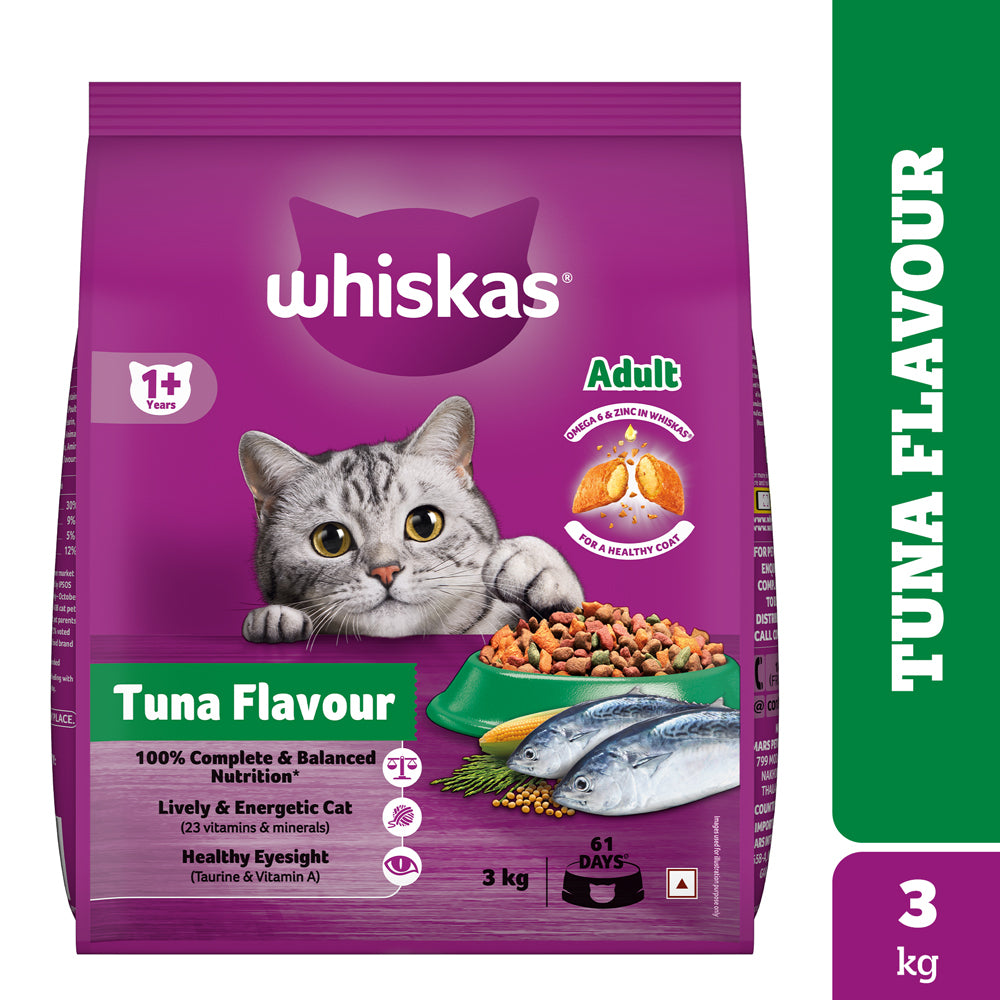 Whiskas Tuna Flavour Adult Cat Dry Food