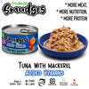Smudges Tuna Flakes with Mackerel in Soft Jelly Adult Cat Wet Food Cats-Wet Food Smudges