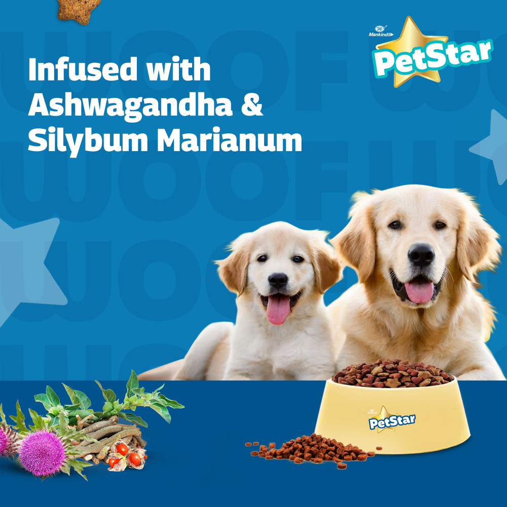 Mankind Petstar Starter Mother & Baby Dog Dry Food Dogs- Dry Food Petstar
