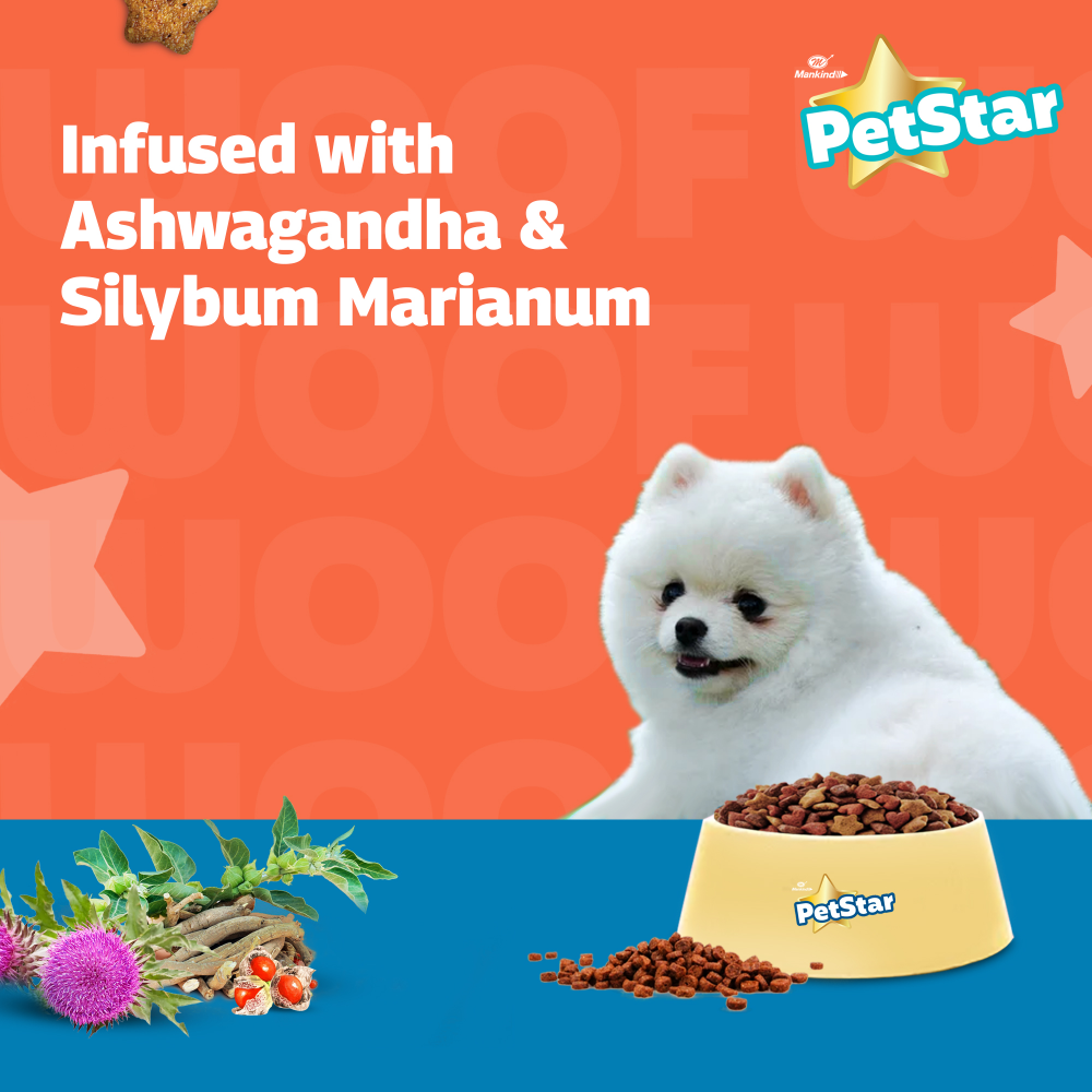 Mankind Petstar Milk and Wheat Puppy Dog Dry Food Dogs- Dry Food Petstar