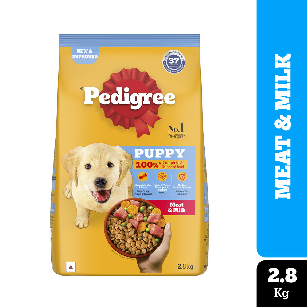 Pedigree Meat & Milk Puppy Dog Dry Food