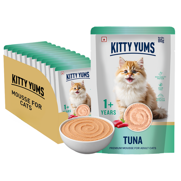 Kitty Yum Tuna Mousse Adult Cat Wet Food