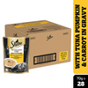 Sheba Chicken With Tuna In Gravy and Tuna Pumpkin & Carrot In Gravy Rich Premium Adult Fine Cat Wet Food Combo Cats-Wet Food Sheba