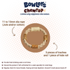 Bowlers Chewrope Donut Functional Dog Treats Dog Treats + Others Bowlers
