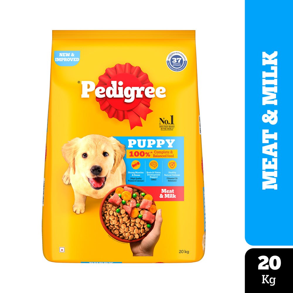 Pedigree Meat & Milk Puppy Dog Dry Food