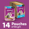 Whiskas Tuna in Jelly Kitten Cat Wet Food (80g) Cats-Wet Food Whiskas 14x80g