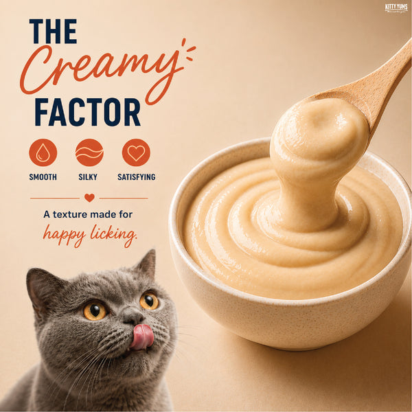 Kitty Yums Lickable Real Chicken Creamy Cat Treat
