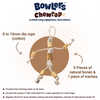 Bowlers Chewrope Marionette Rope Chew Functional Dog Treats Dog Treats + Others Bowlers