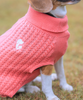 Pet Set Go Cable Knit Sweater for Dogs (Peach) Dogs-Clothing & Accessories Pet Set Go Dropship