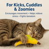 Talking Dog Club Go Bananas Catnip Toy for Cats (Yellow) Cats-Toys Talking Dog Club Dropship