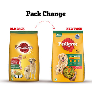 Pedigree 100% Vegetarian Puppy and Adult Veg Dog Dry Food