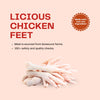 Pawfectly Made By Licious Dehydrated Chicken Heart and Feet Jerky Dog Treat Combo Dog Treats + Others Pawfectly Made By Licious