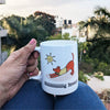 thePack Big Stretch Ceramic Coffee Mug (White) Pet Parent-Home & Garden ThePack Dropship