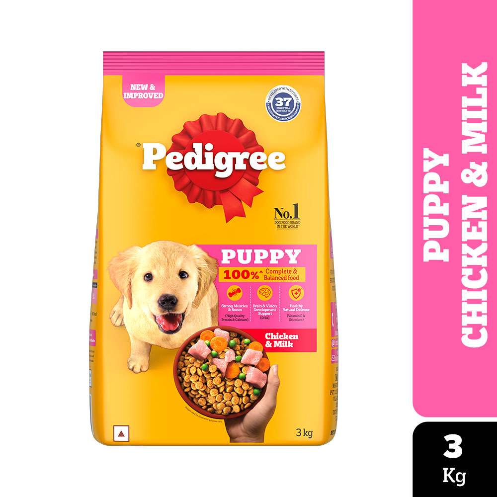 Pedigree Chicken and Milk Puppy Dog Dry Food