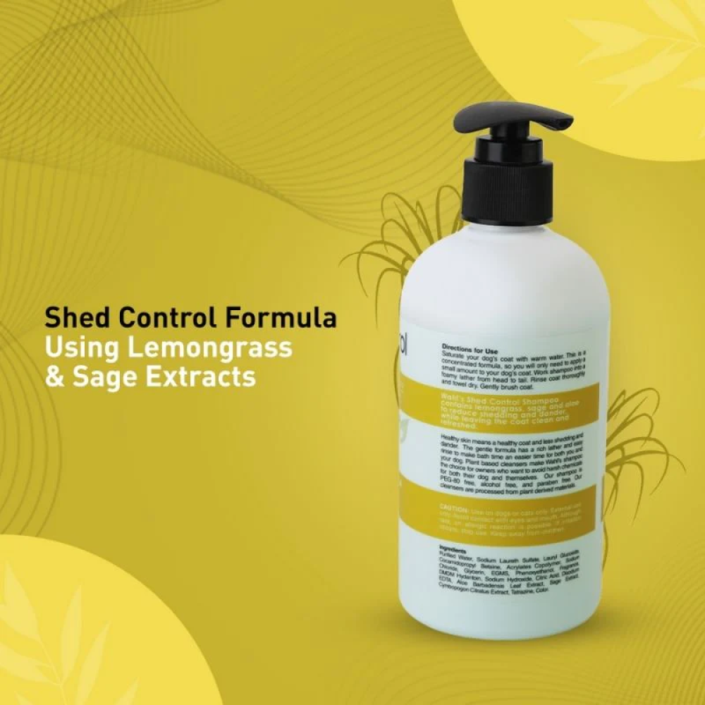 Wahl Shed Control Shampoo for Dogs (Lemongrass & Sage) Dogs-Grooming Supplies Wahl