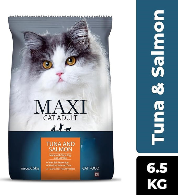 Maxi Adult Tuna & Salmon Adult Dry Cat Food