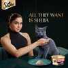 Sheba Dulex Complete Nutrition Tuna Flakes & Salmon In Gravy Cat Wet Food Cats-Wet Food Sheba