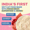 Smylo Kitten Mackerel Kanikama & Cranberry, Fresh & No-Preservative Wet Cat Food Cats-Wet Food Smylo
