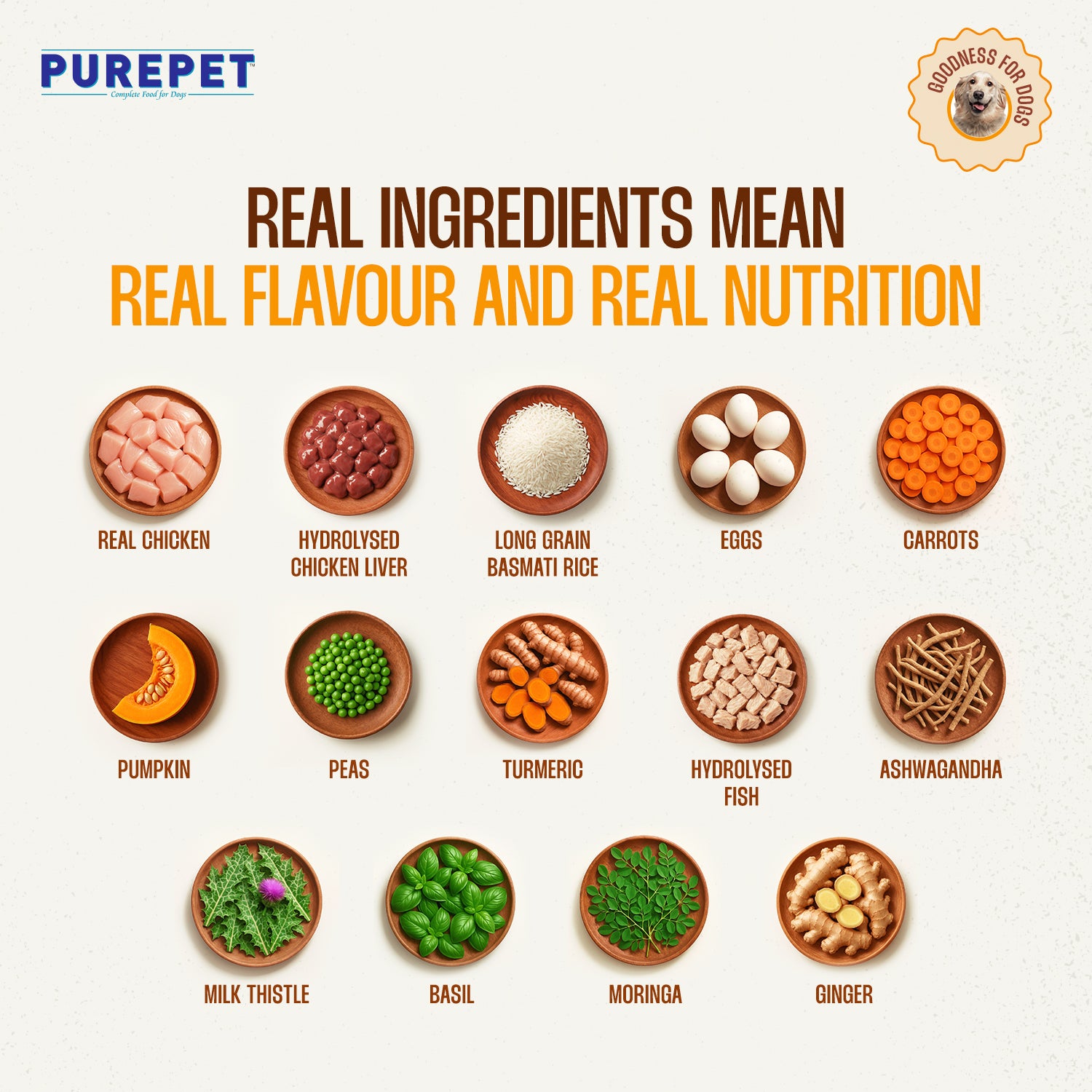Purepet Chicken Biryani Fresh Food For Dogs Sample Purepet
