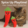Talking Dog Club Red Chilli with 100% Catnip Toy for Cats (Red) Cats-Toys Talking Dog Club Dropship