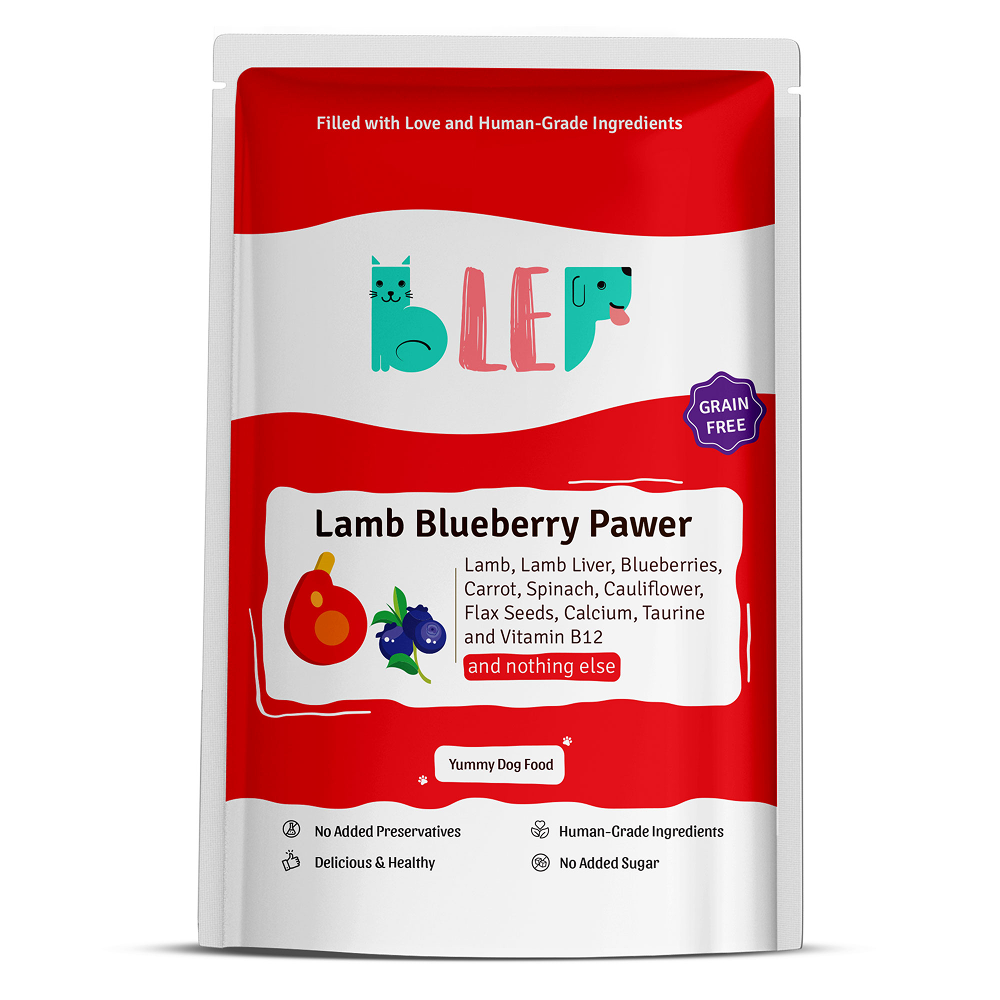 BLEP Lamb Blueberry Pawer Dog Wet Food (300g) Dogs-Wet Food BLEP 300g