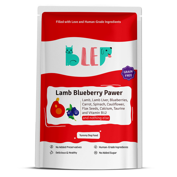 BLEP Lamb Blueberry Pawer Dog Wet Food (100g)