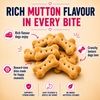 Purepet Mutton Flavour Real Chicken Biscuit Dog Treats Pouch Dog Treats + Others Purepet