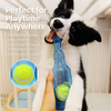 Talking Dog Club Ball in Bottle Rubber Chew Toy for Dogs (Blue) Dogs-Toys Talking Dog Club Dropship