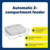 PetSafe 2 Meal Automatic Pet Feeder for Dogs and Cats Both-Bowls & Feeders Petsafe Dropship