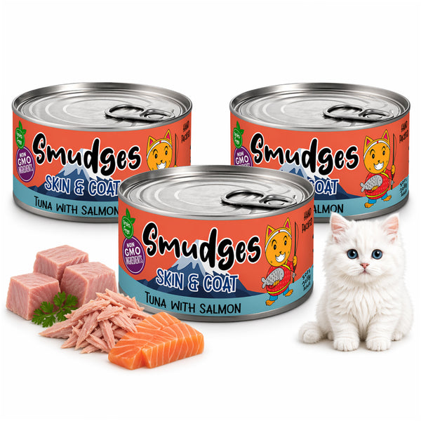 Smudges Tuna Flakes with Salmon in Soft Jelly Adult Cat Wet Food