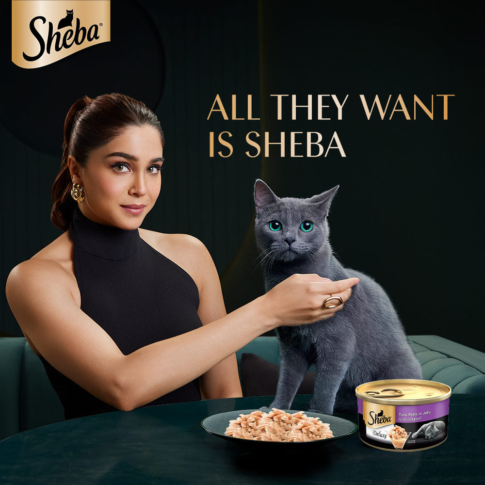 Sheba Pure Tuna Filets in Jelly Premium Cat Wet Food Cats-Wet Food Sheba