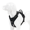 Truelove No Pull Cordura Harness with 3M Reflective Material for Dogs (Black) Dogs-Collar, Leashes, harnesses True Love