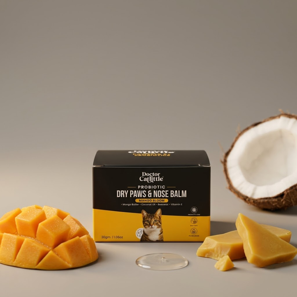 Doctor Catlittle Probiotic Dry Paws and Nose Balm for Cats