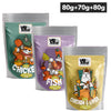 IndieCat Royal Glow Chicken and Mackerel Fish and Pate Chicken & Liver Combo Adult Cat Wet Food Cats-Wet Food IndieCat