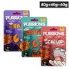 Purrkins Crab & Chicken and Lobster & Chicken and Scallop & Chicken Soft Jerky Combo Cat Treats Cats-Treats & Others Purrkins 3x40g