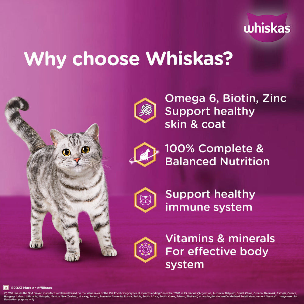 Whiskas Tuna & White Fish Adult (1+ Years) Cat Wet Food