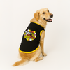 PawsIndia You Are My Sunshine Printed with Ribbed Sleeves TShirt for Dogs (Black) Dogs-Clothing & Accessories Pawsindia Dropship M