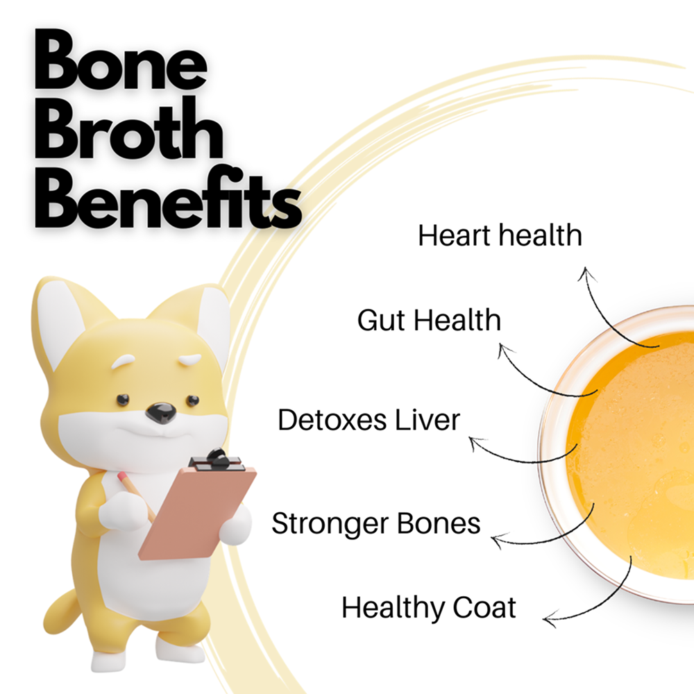 Doggos Instant Chicken Bone Broth Gut Formula (Makes 100ml) for Cats and Dogs Dog Treats + Others Doggos