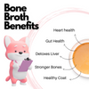 Doggos Instant Chicken and Carrots Bone Broth Gut and Vision Formula (Makes 100ml) for Cats and Dogs Dog Treats + Others Doggos