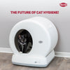 Trixie Automatic Self Cleaning Litter Tray for Cats (White) Litter Supplies Trixie Dropship