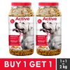 Active Chicken Flavour Biscuit Dog Treats Dog Treats + Others Active 1kg+1kg